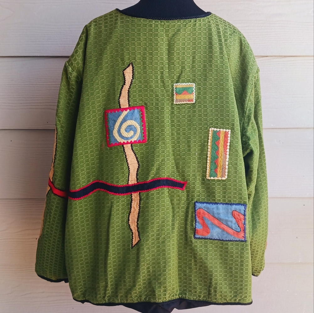 Maggie Barnes Patchwork Jacket - image 5